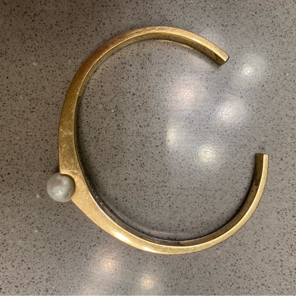 Jenny Bird cuff bracelet with pearl